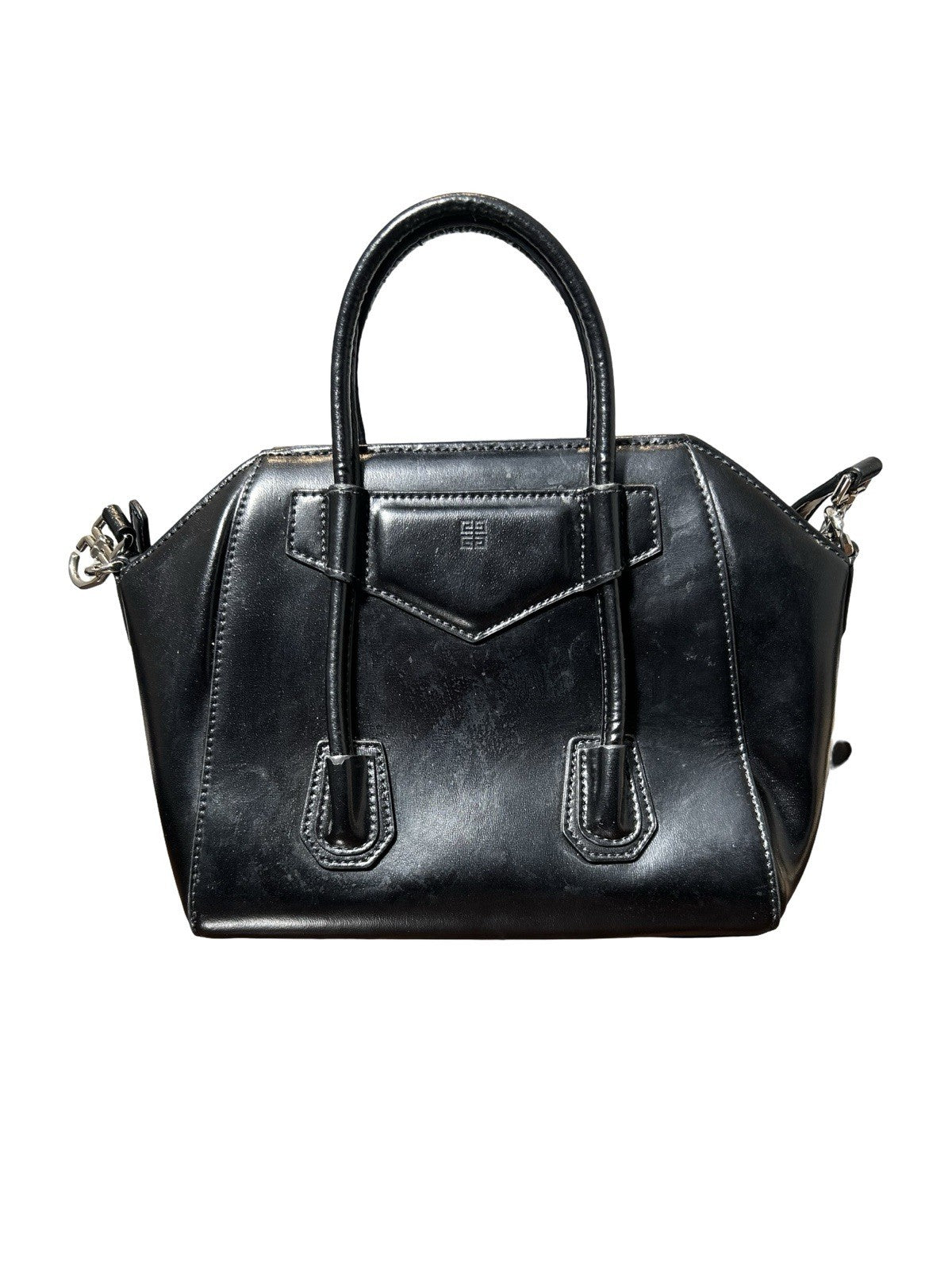 Givenchy Antigona Lock Bag Leather Mini