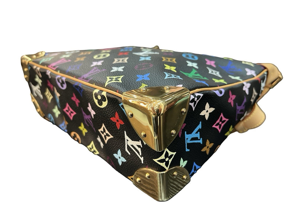 Louis Vuitton x Takashi Murakami Monogram Multicolore Boulogne Shoulder Bag