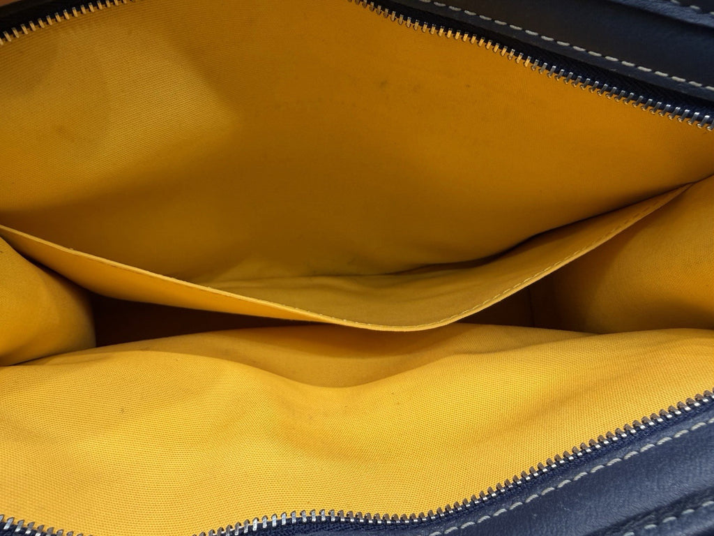 Goyard Goyardine Jouvance Blue Toiletry Pouch 