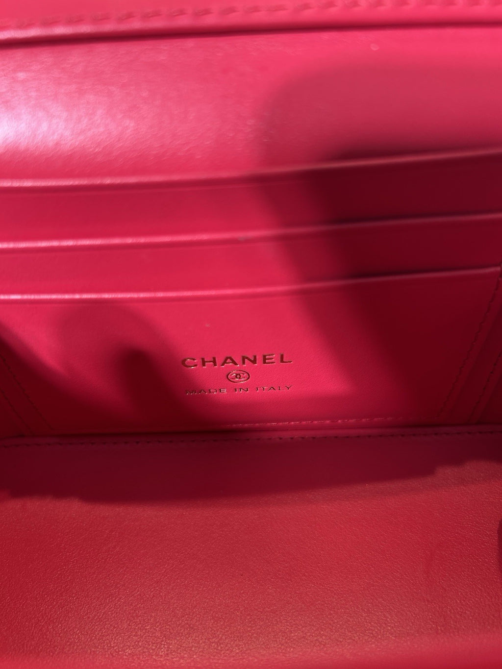 Chanel Vanity Red Bag