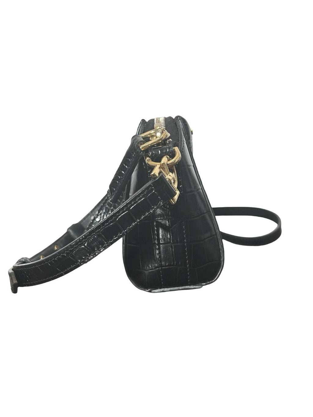 Givenchy Antigona Crossbody Bag Crocodile Embossed Leather Nano
