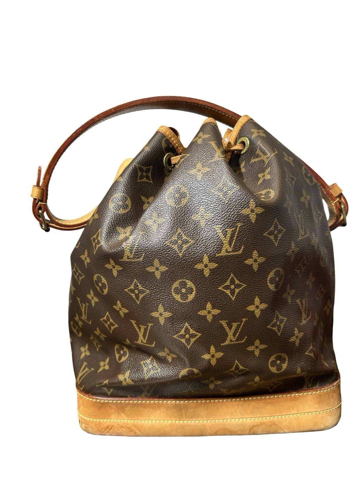 Louis Vuitton (LV) Noé Bucket Bag Medium Brown Canvas/Leather