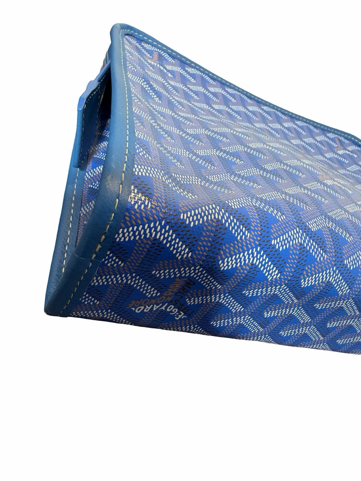 Goyard Goyardine Blue Toiletry Pouch 