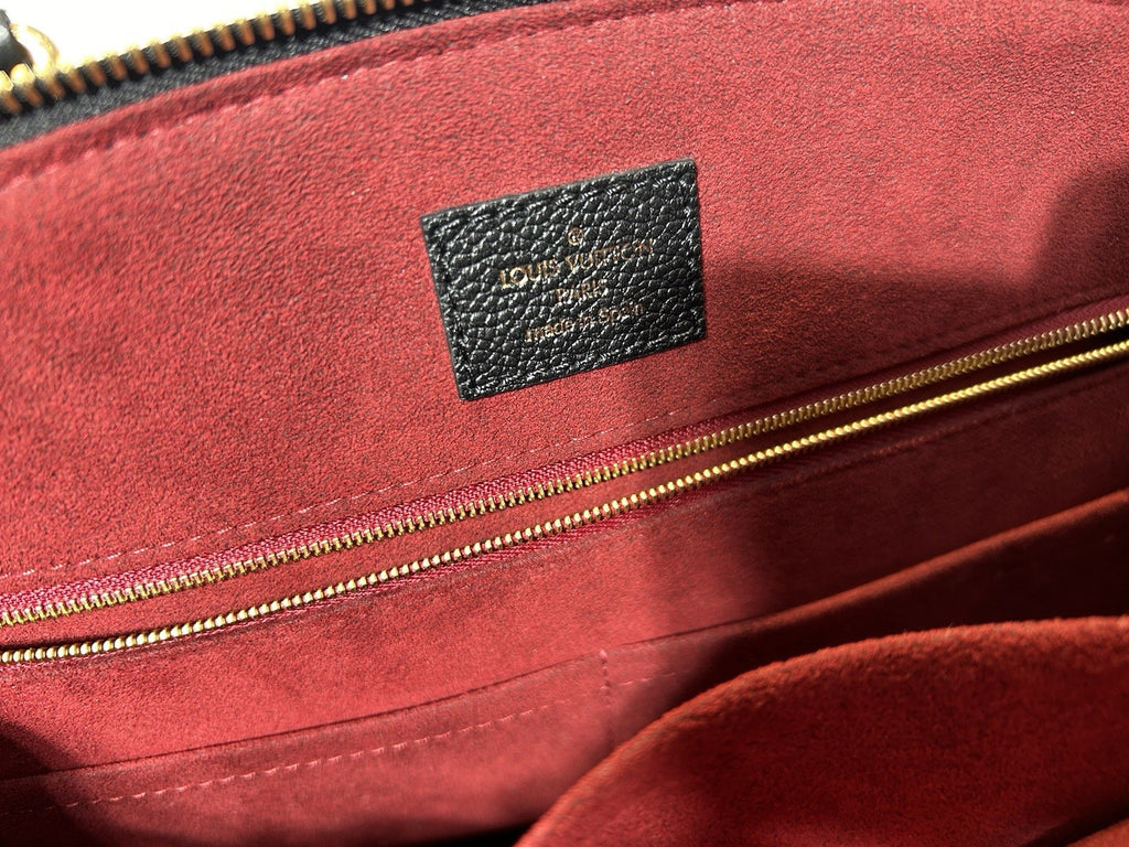 Louis Vuitton Grand Palais Tote Black Monogram Leather