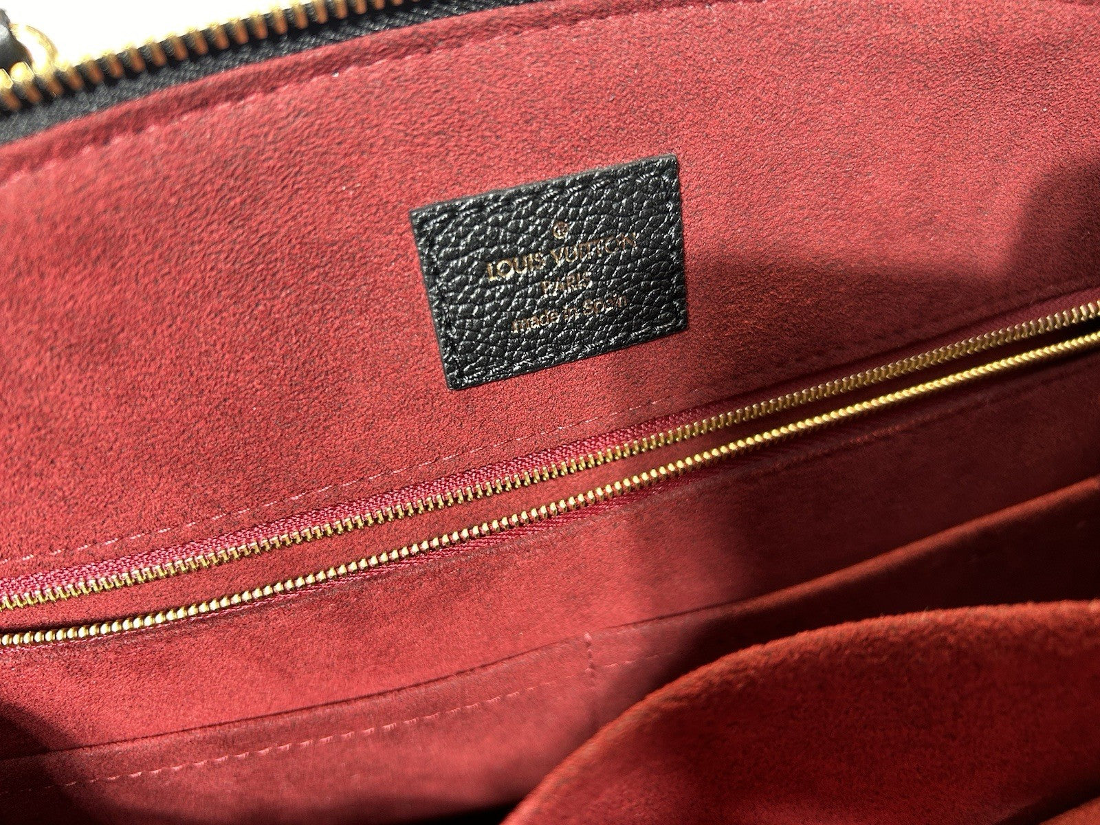 Louis Vuitton Grand Palais Tote Black Monogram Leather