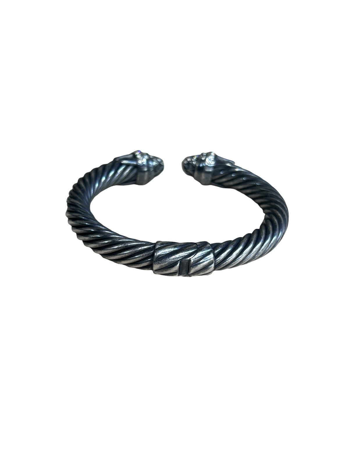 David Yurman Diamond Cable Statue Of Liberty Bracelet