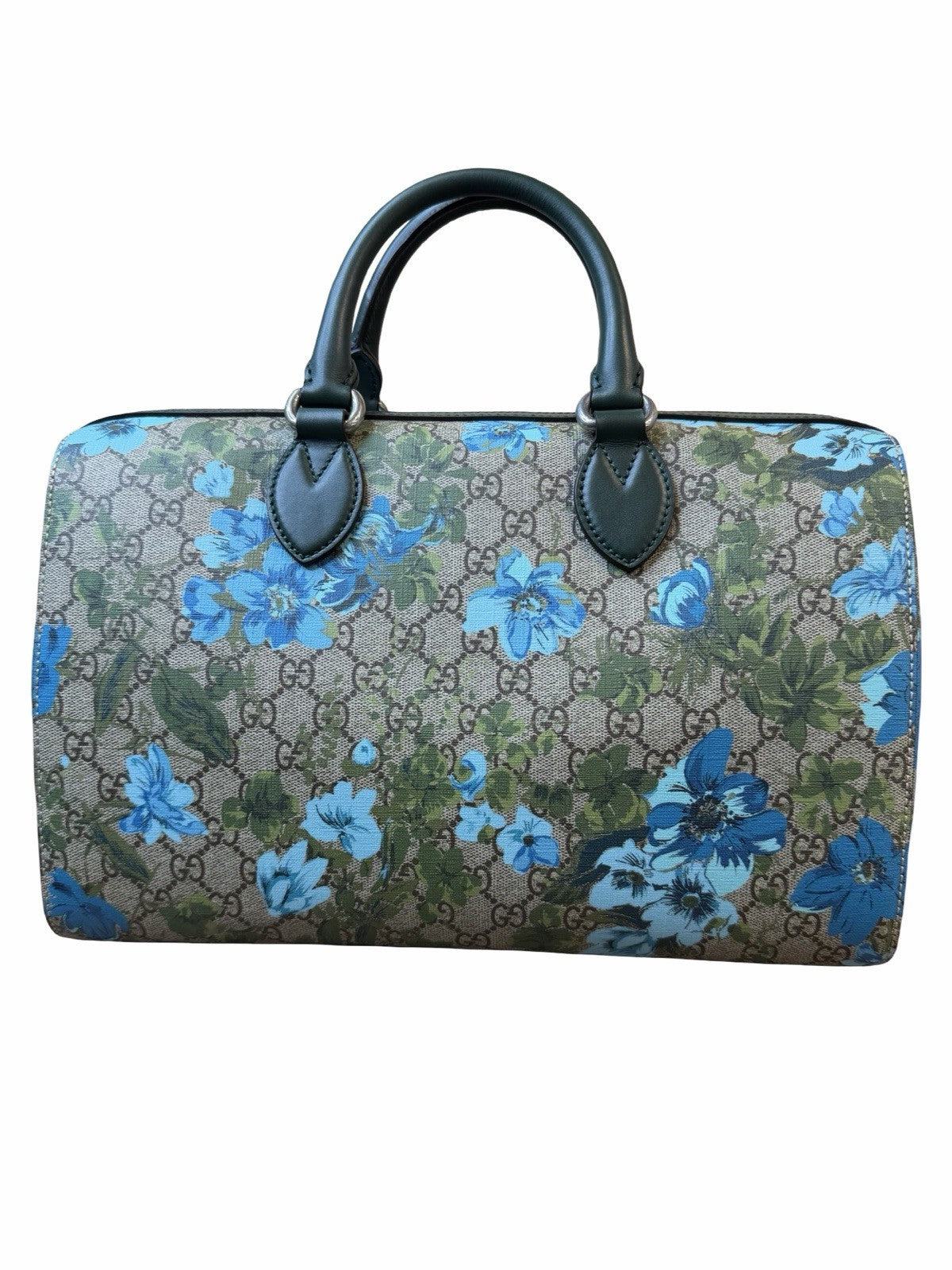 Gucci GG Supreme Monogram Bloom Butterfly Embroidered Medium Shoulder Bag