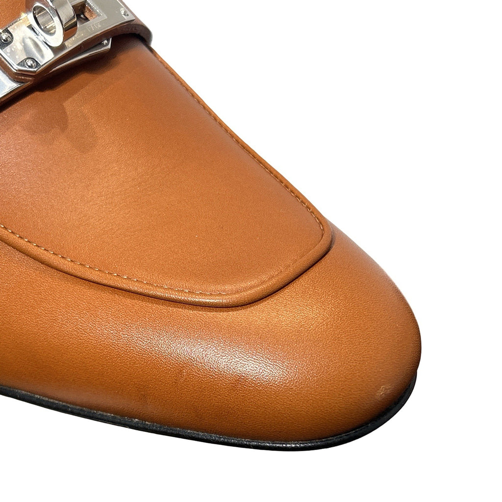 Hermes Oz Mule Brown 37