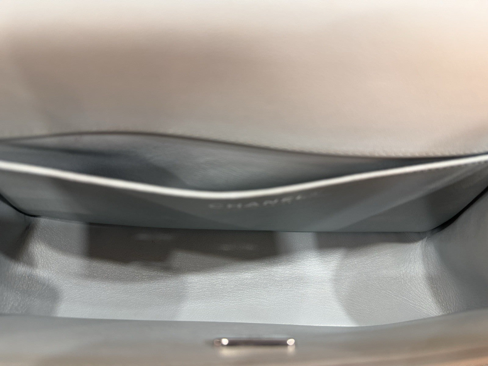 Chanel Boy Flap Bag Chevron Calfskin Old Medium Pastel Aqua