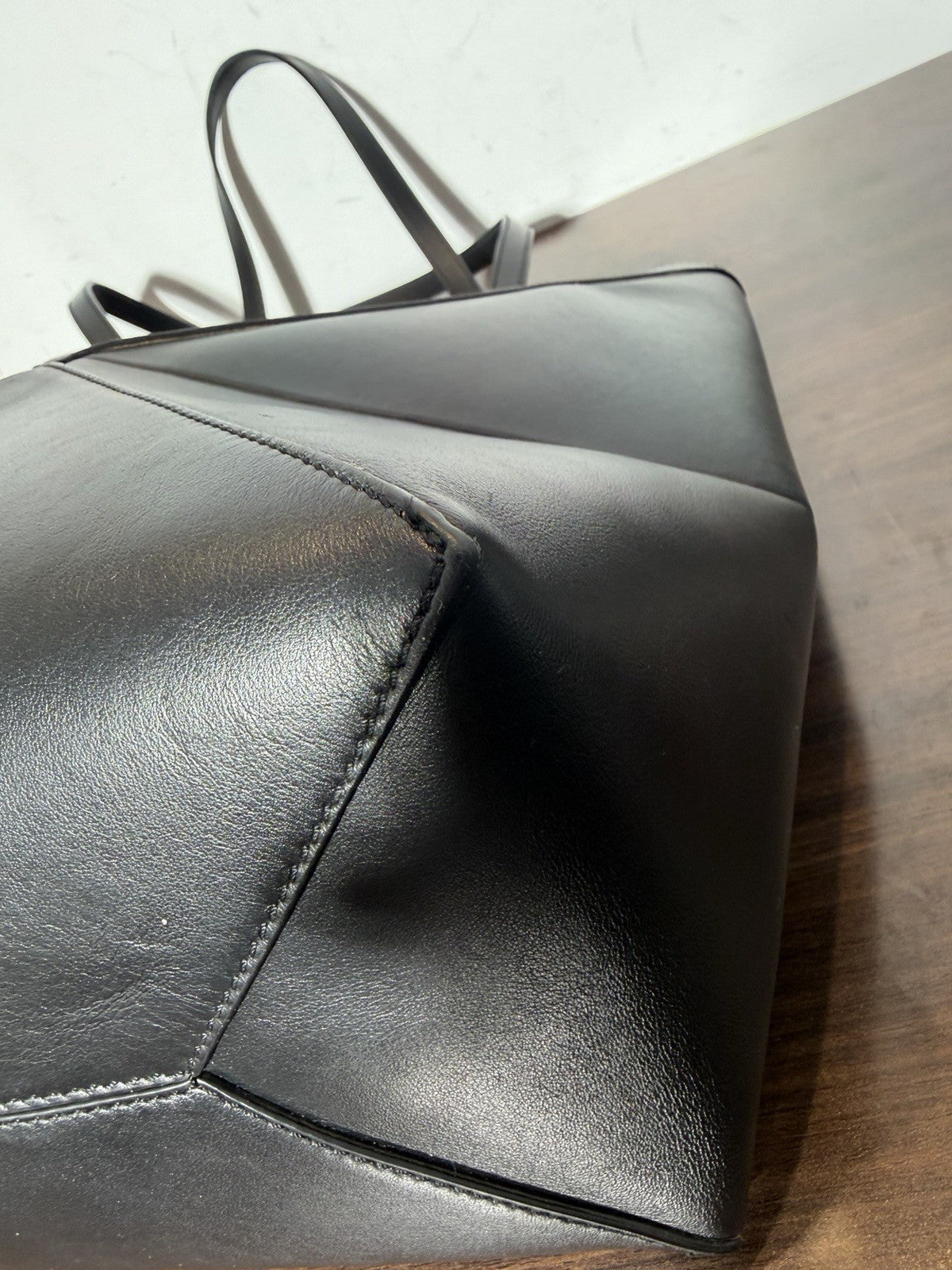 Loewe Puzzle Tote Bag In Black