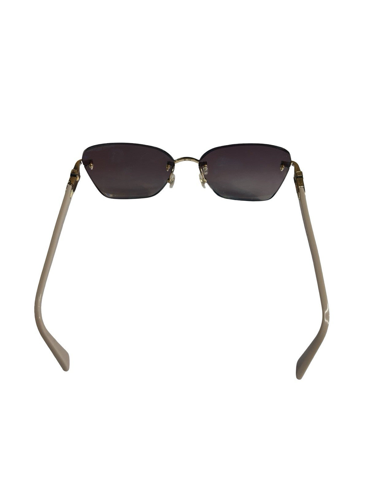 Cartier C Decor Purple Gradient Acetate Gold Tone Hardware Sunglasses Size-140