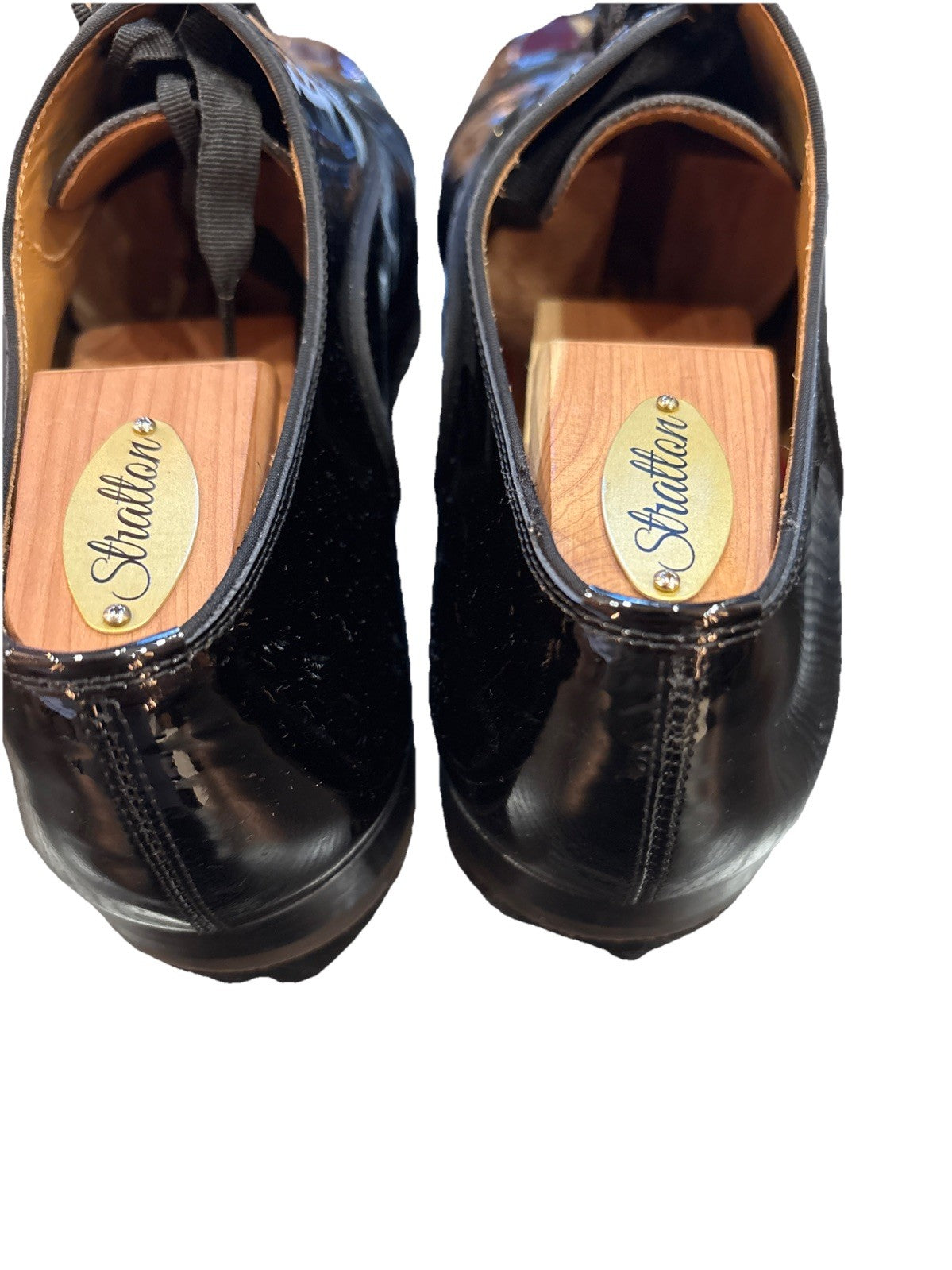 Christian Louboutin Greggo Cap Toe Oxford Shoe Patent Leather Size 44 - US 11
