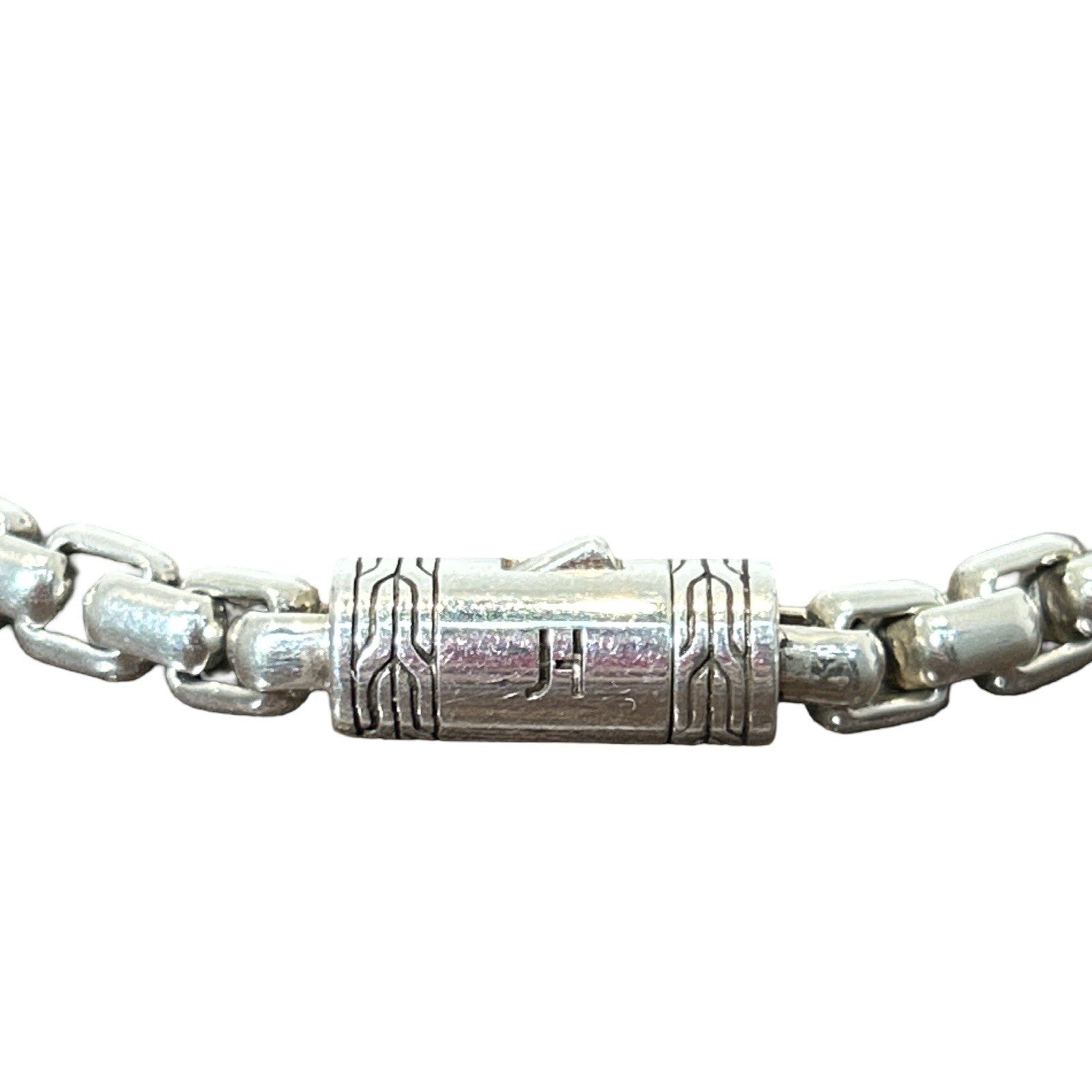 Box Chain Necklace Sterling Silver 4.8MM