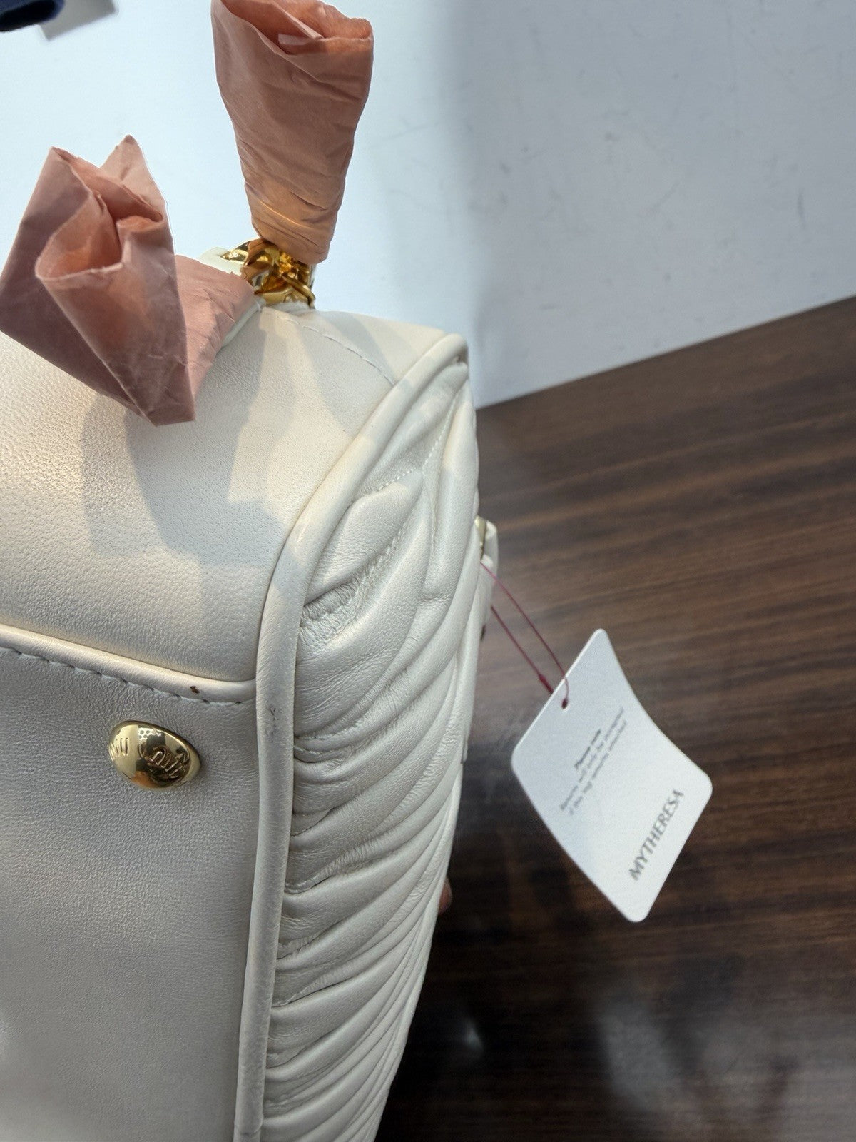 Miu Miu Arcadia Regular Matelasse Nappa Leather Bag
