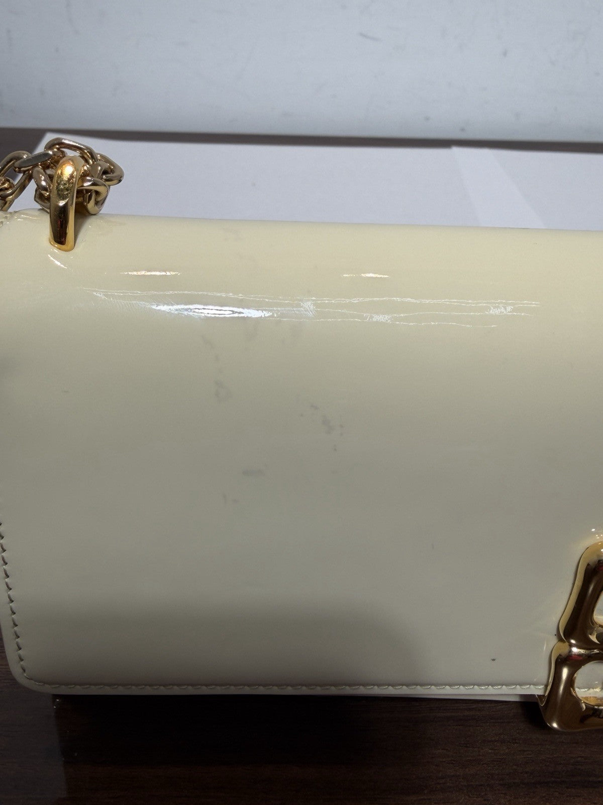 Givenchy Ivory Leather Mini 4G Shoulder Bag