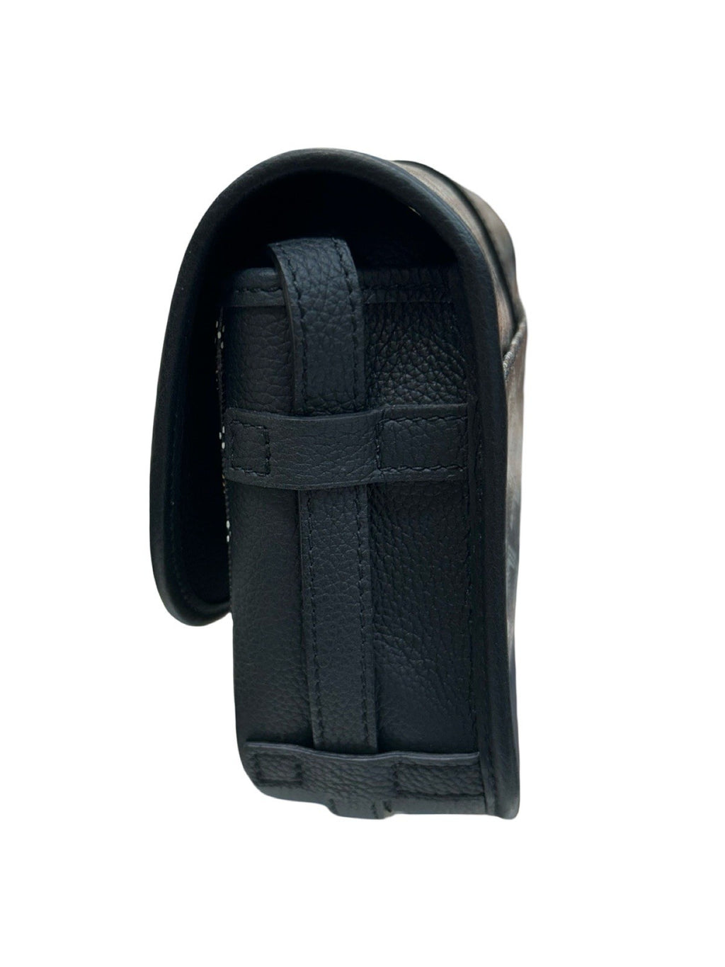 Goyard Goyardine Belvedere PM  Black Crossbody  Bag 