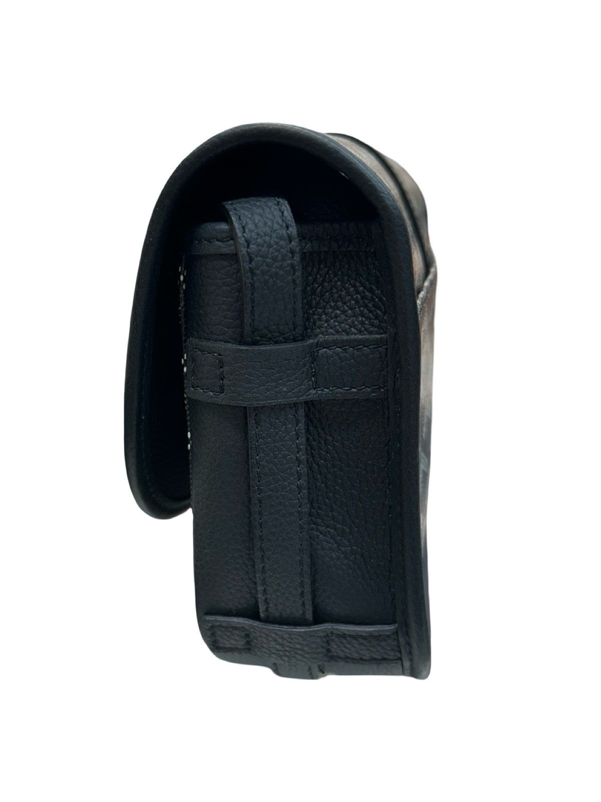 Goyard Goyardine Belvedere PM  Black Crossbody  Bag 