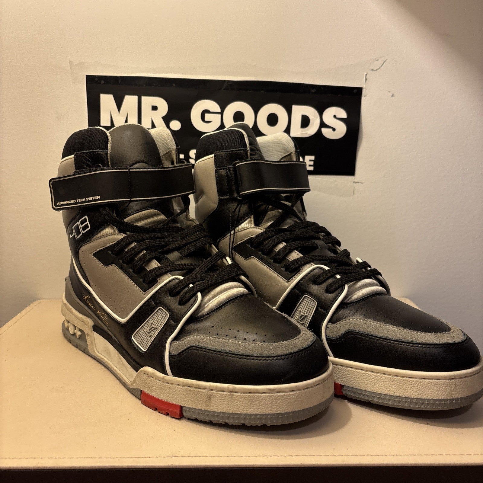 Louis Vuitton Montana Iv Trainer Leather High trainers
