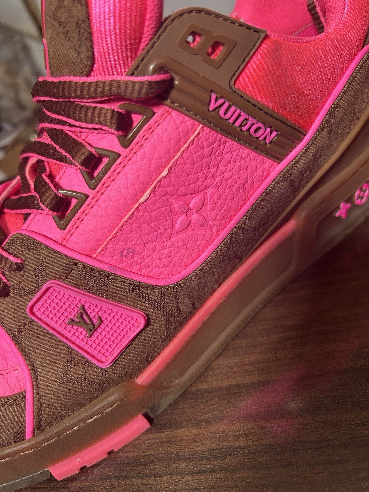 Louis Vuitton LV Monogram Leather Sneakers
