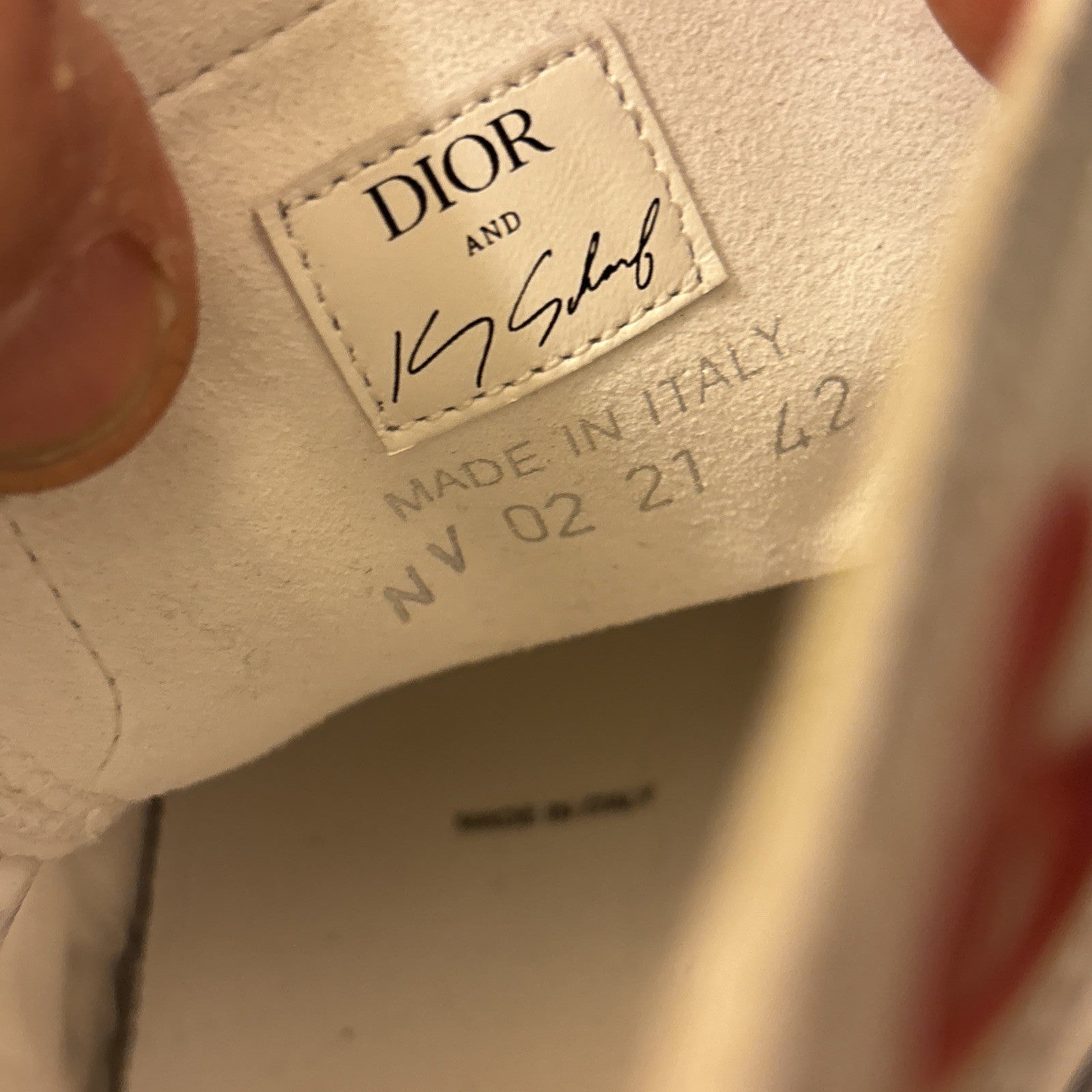 dior b23 high top sneakers
