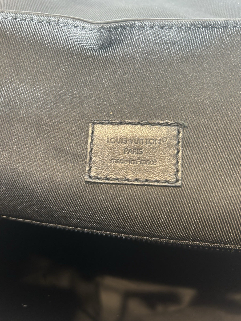 Louis Vuitton Christopher MM backpack Black Taurillon Leather
