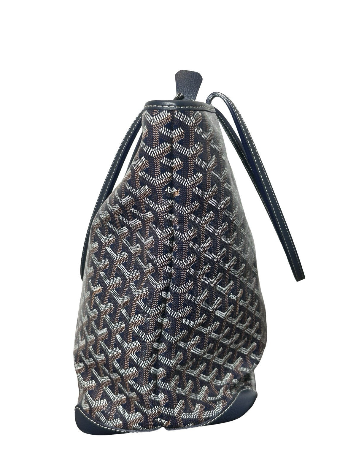 Goyard Goyardine Saint Louis PM Tote Bag Blue