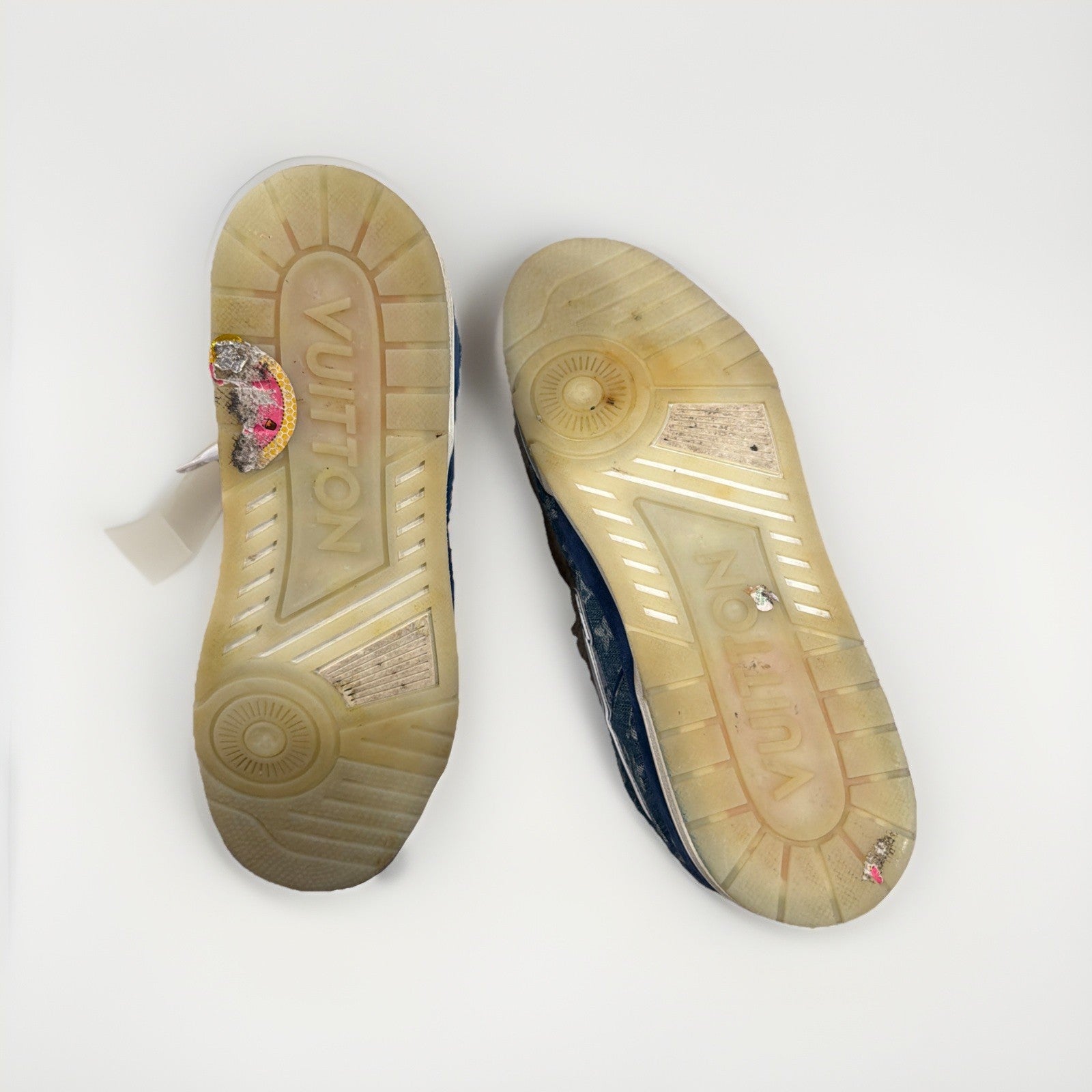 Louis Vuitton LV Trainer Monogram Denim Size  13 LV US 14