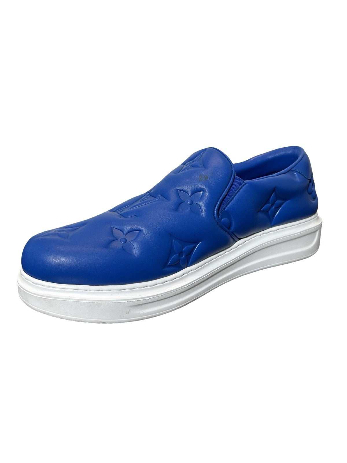 Louis Vuitton Blue Beverly Hills slip-on sneakers LV Size 9/ US Size 10