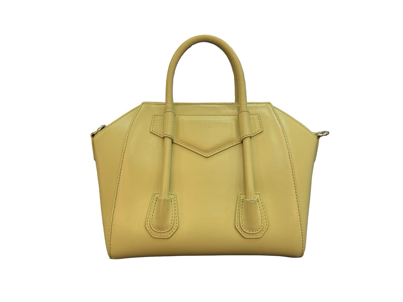 Givenchy Antigona Lock Bag Leather Mini Avocado Green