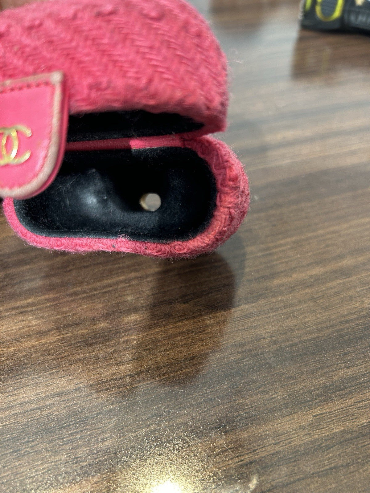 Vintage Chanel Tweed AirPods Pro Case