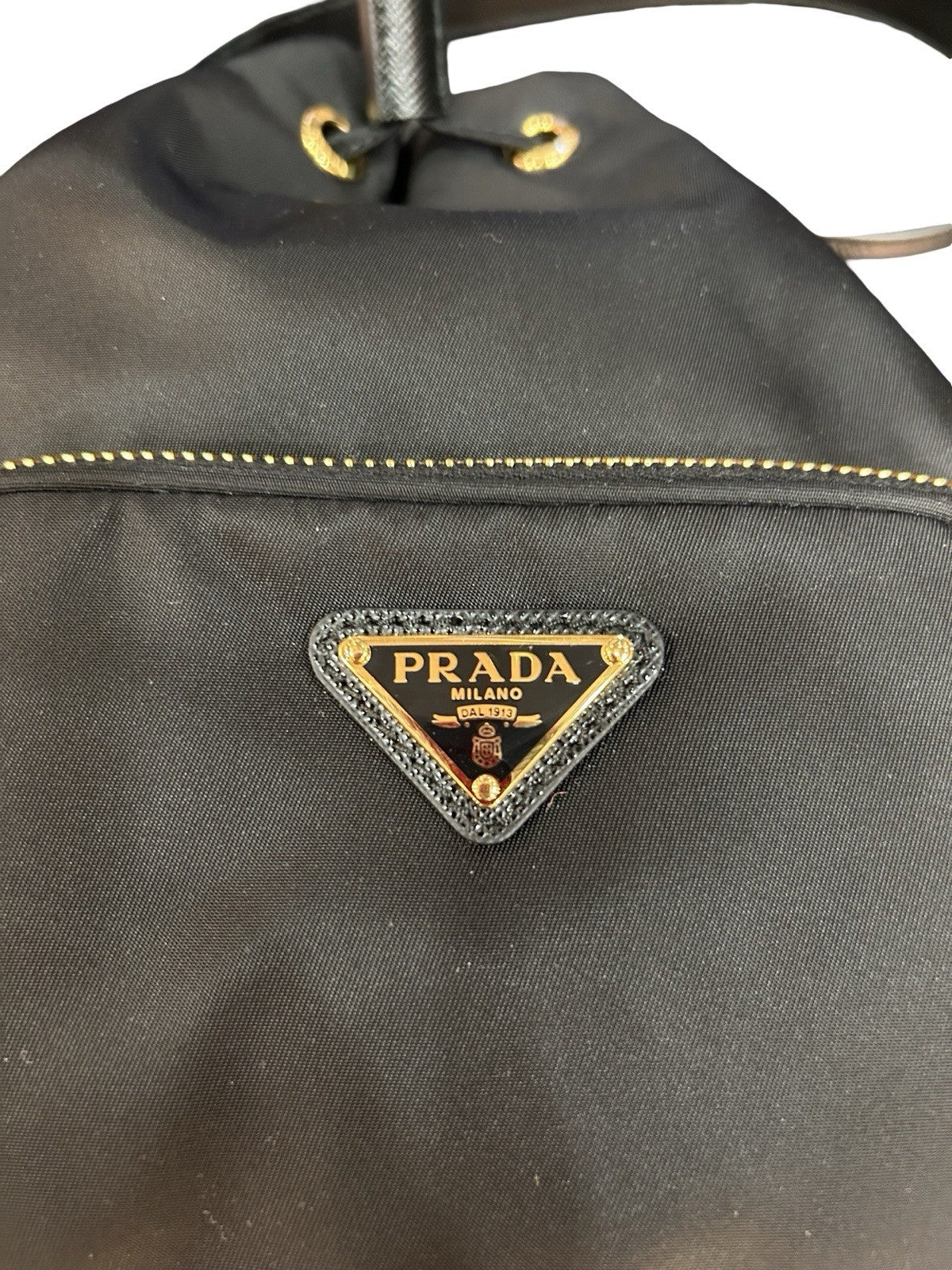 Prada Duet Re-Nylon Bucket Bag