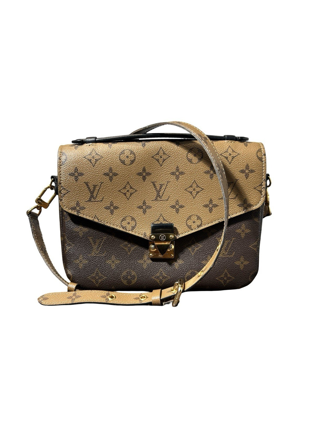 LOUIS VUITTON Reverse Monogram Pochette Metis
