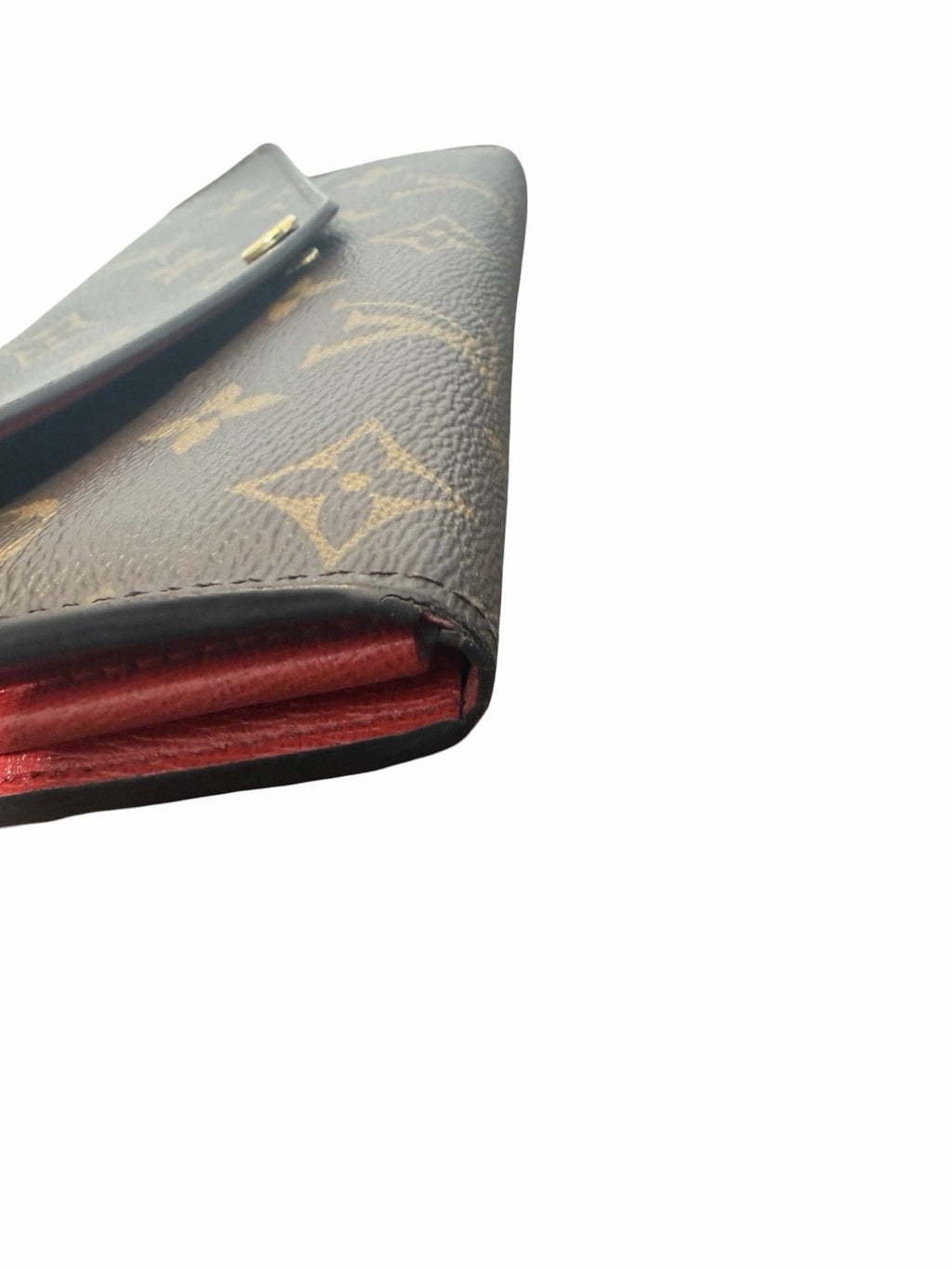 Louis Vuitton Sarah Wallet Red Inside