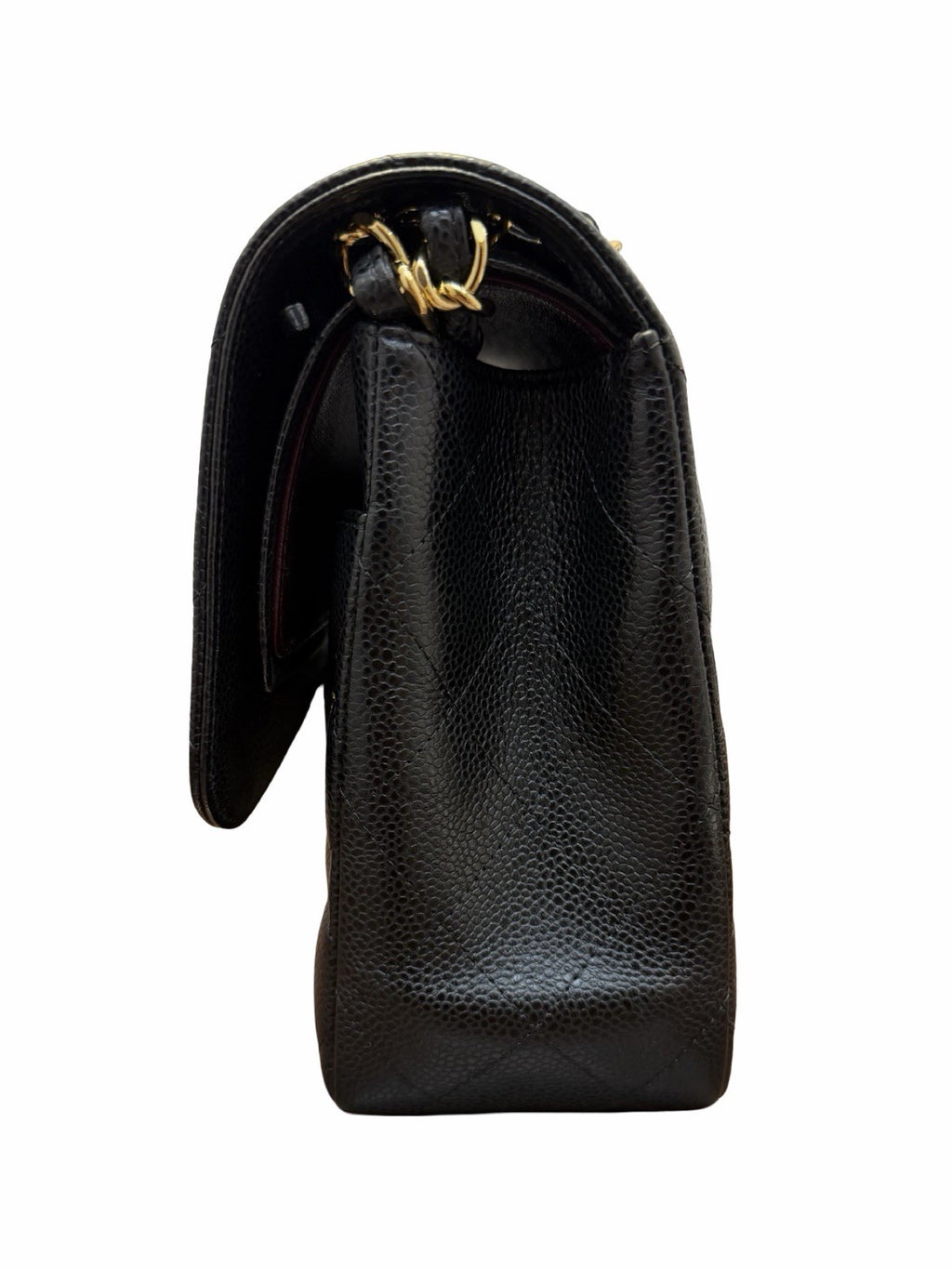 Chanel Black Classic Jumbo Shoulder Bag