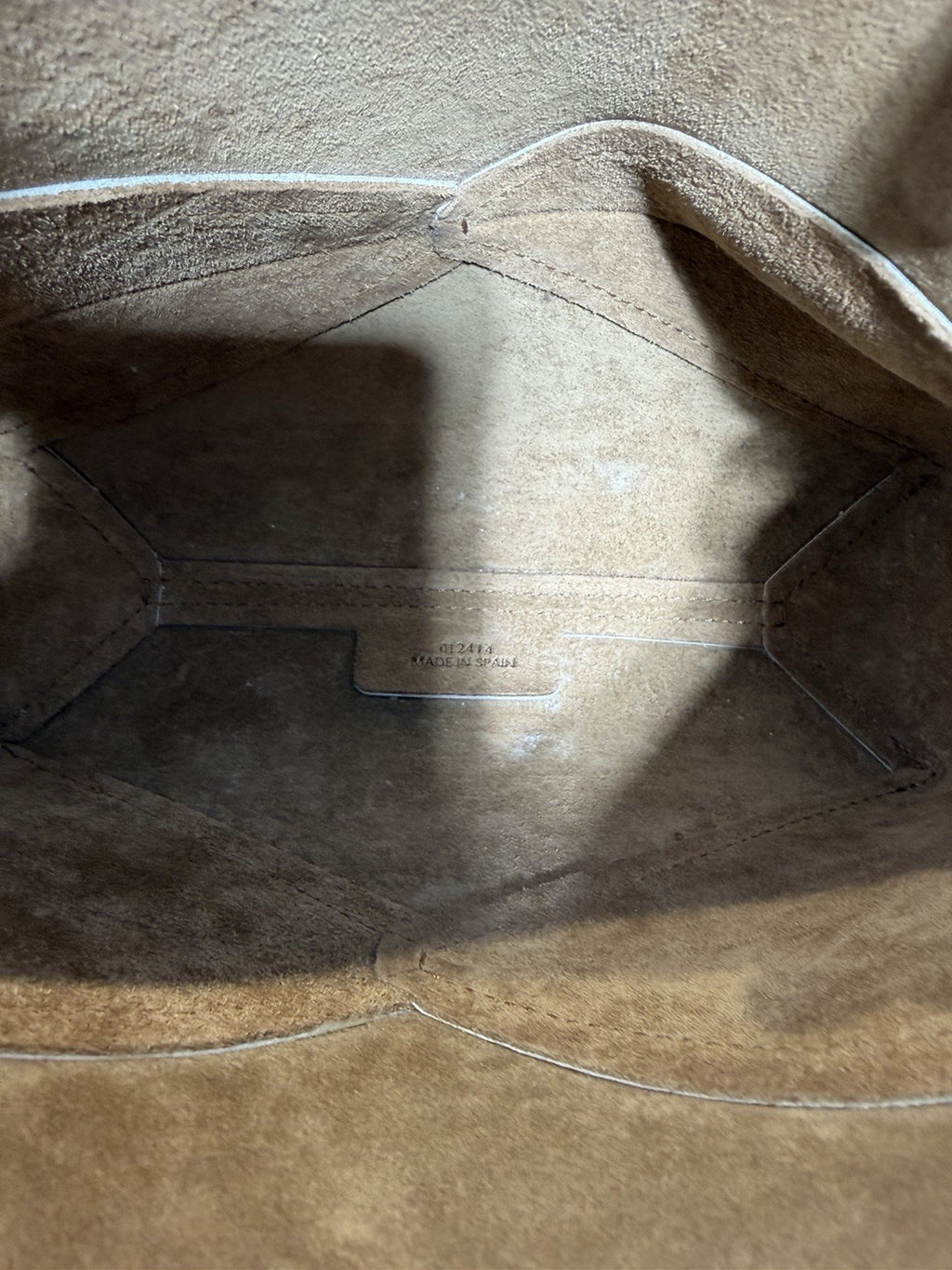 ￼Loewe Puzzle Fold Leather Shoulder Bag