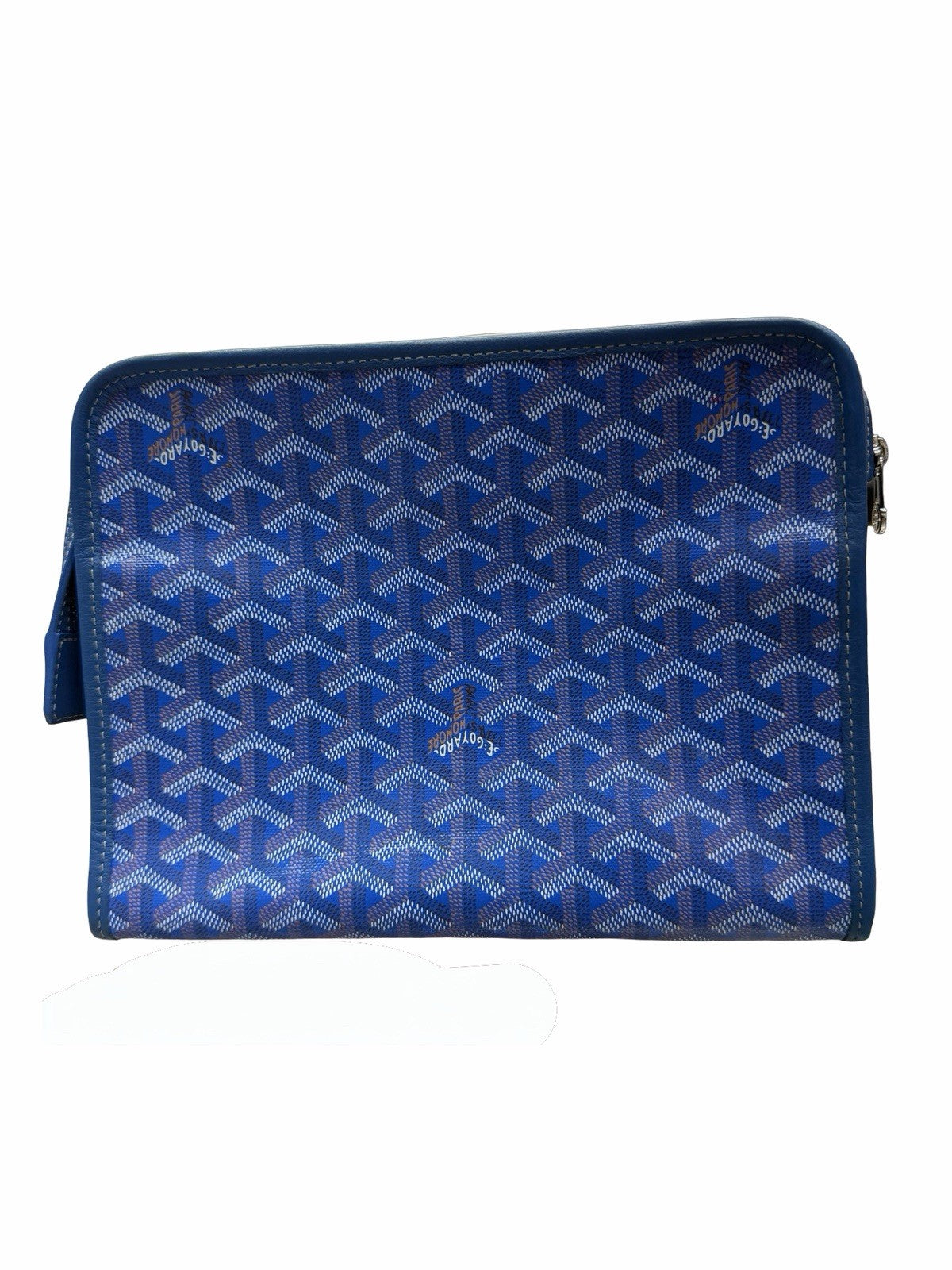 Goyard Goyardine Jouvance Toiletry Pouch Sky Blue MM