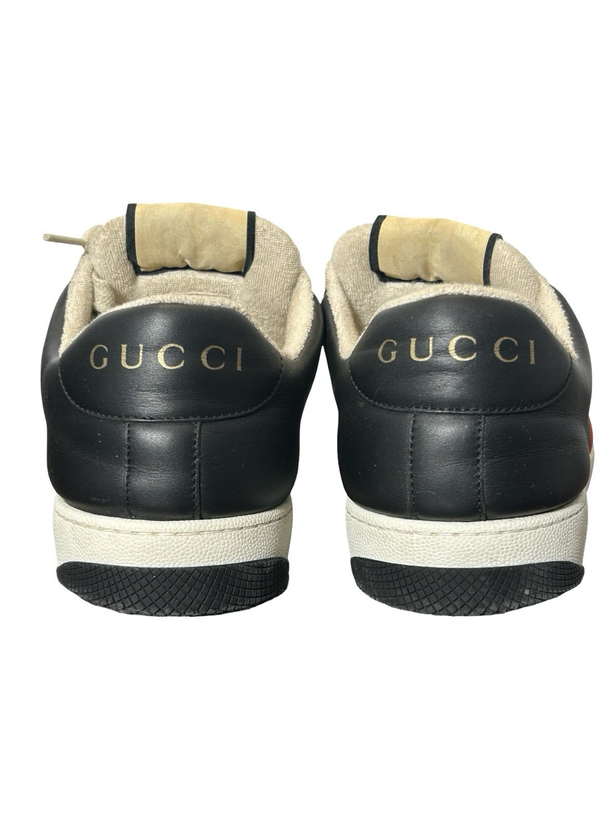 Gucci Screener Cloth Low Trainers Size 10US