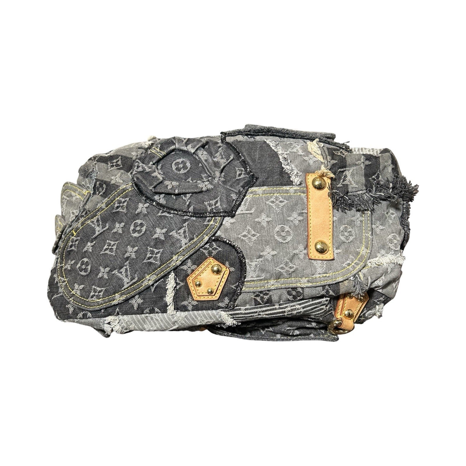 Louis Vuitton LV Monogram Patchwork Bowly Denim
