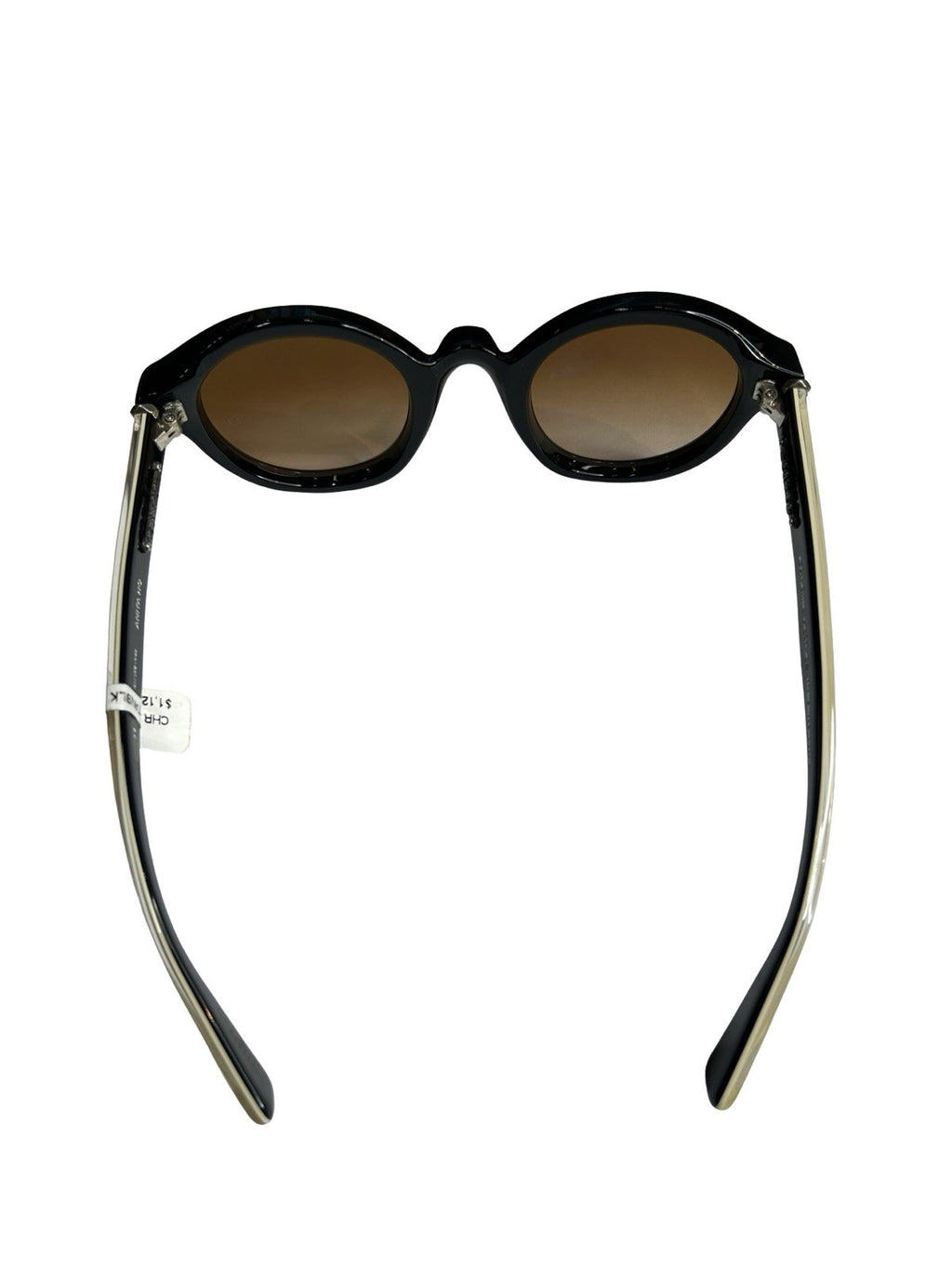 Chrome Hearts Anita Ho Oval Sunglasses Brown Tinted Lens Size 47-26-140