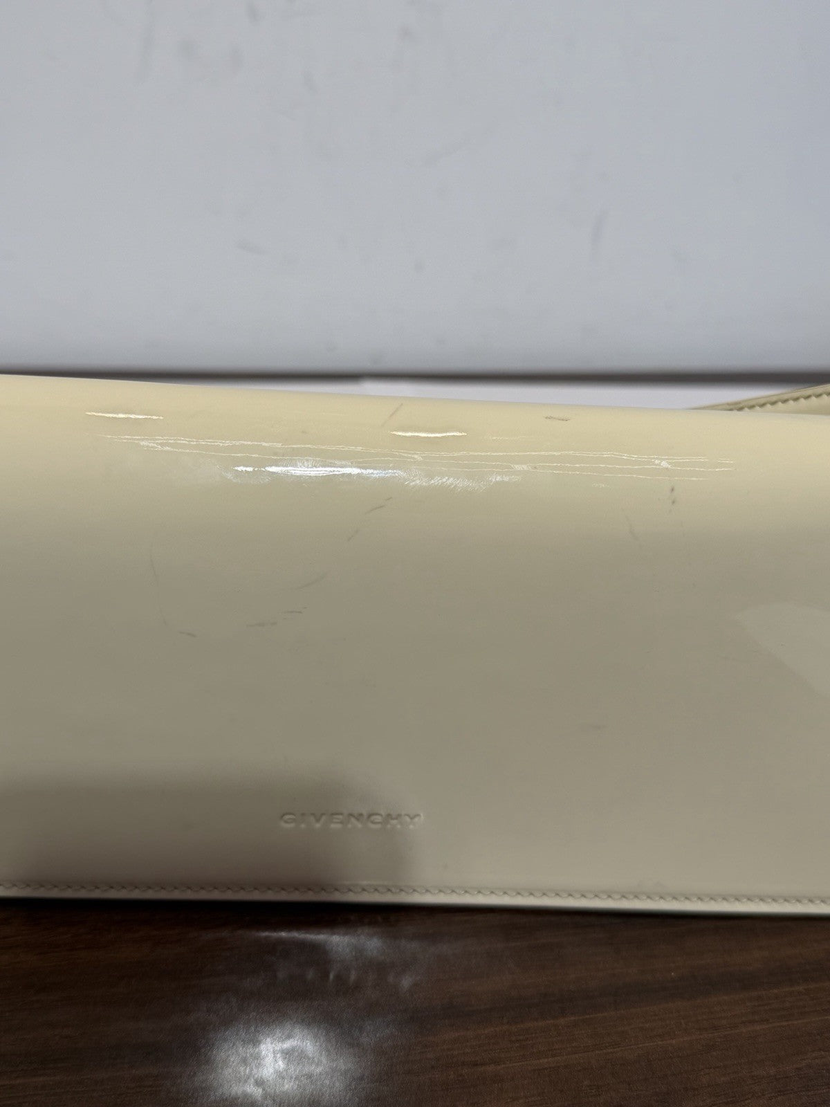Givenchy Ivory Leather Mini 4G Shoulder Bag