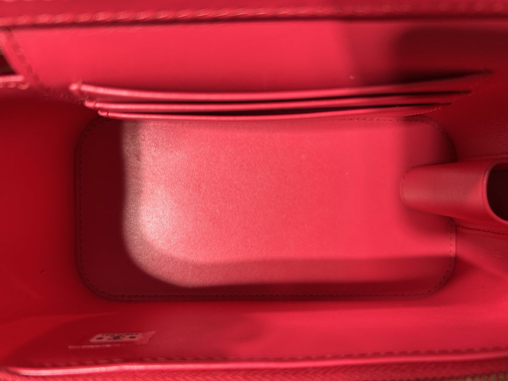 Chanel Vanity Red Bag