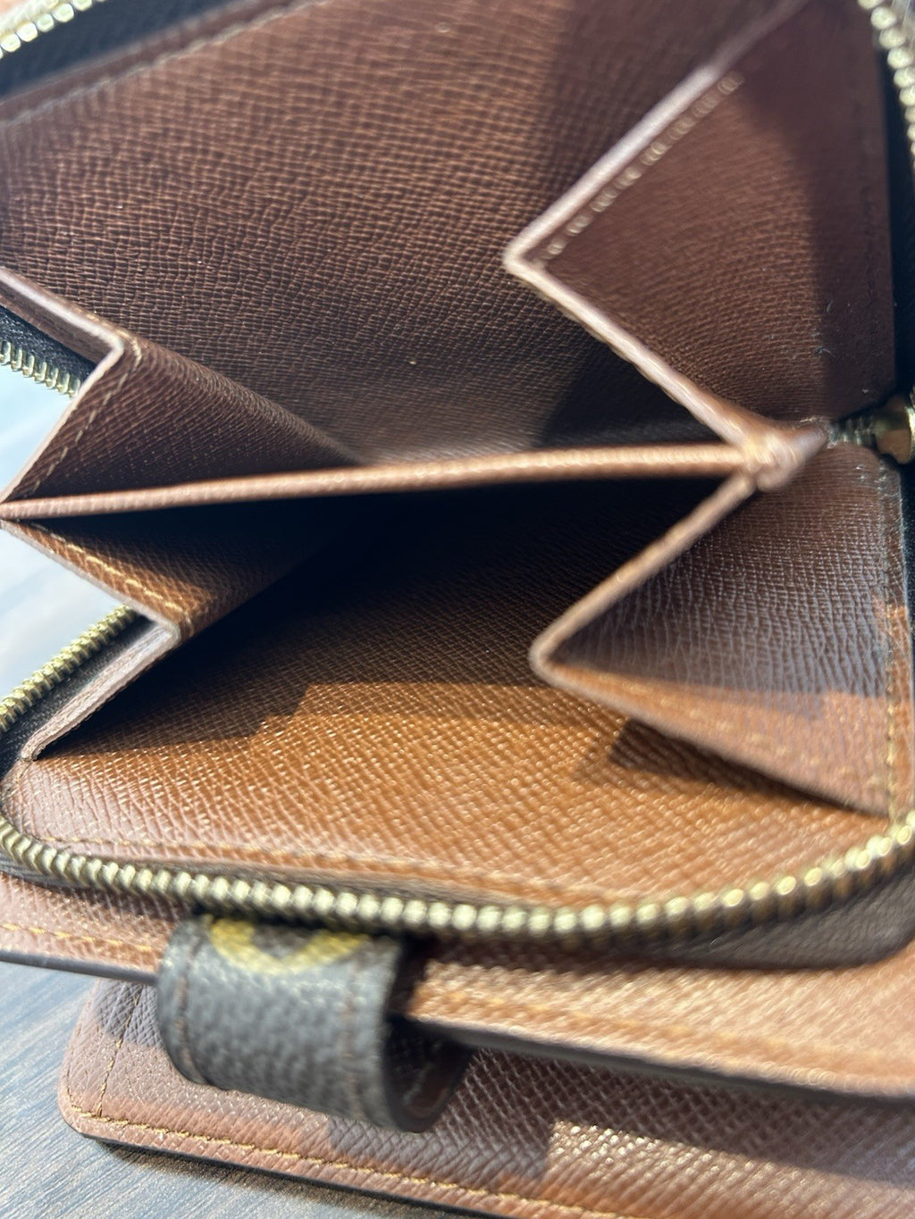 Louis Vuitton Monogram Canvas Compact Wallet