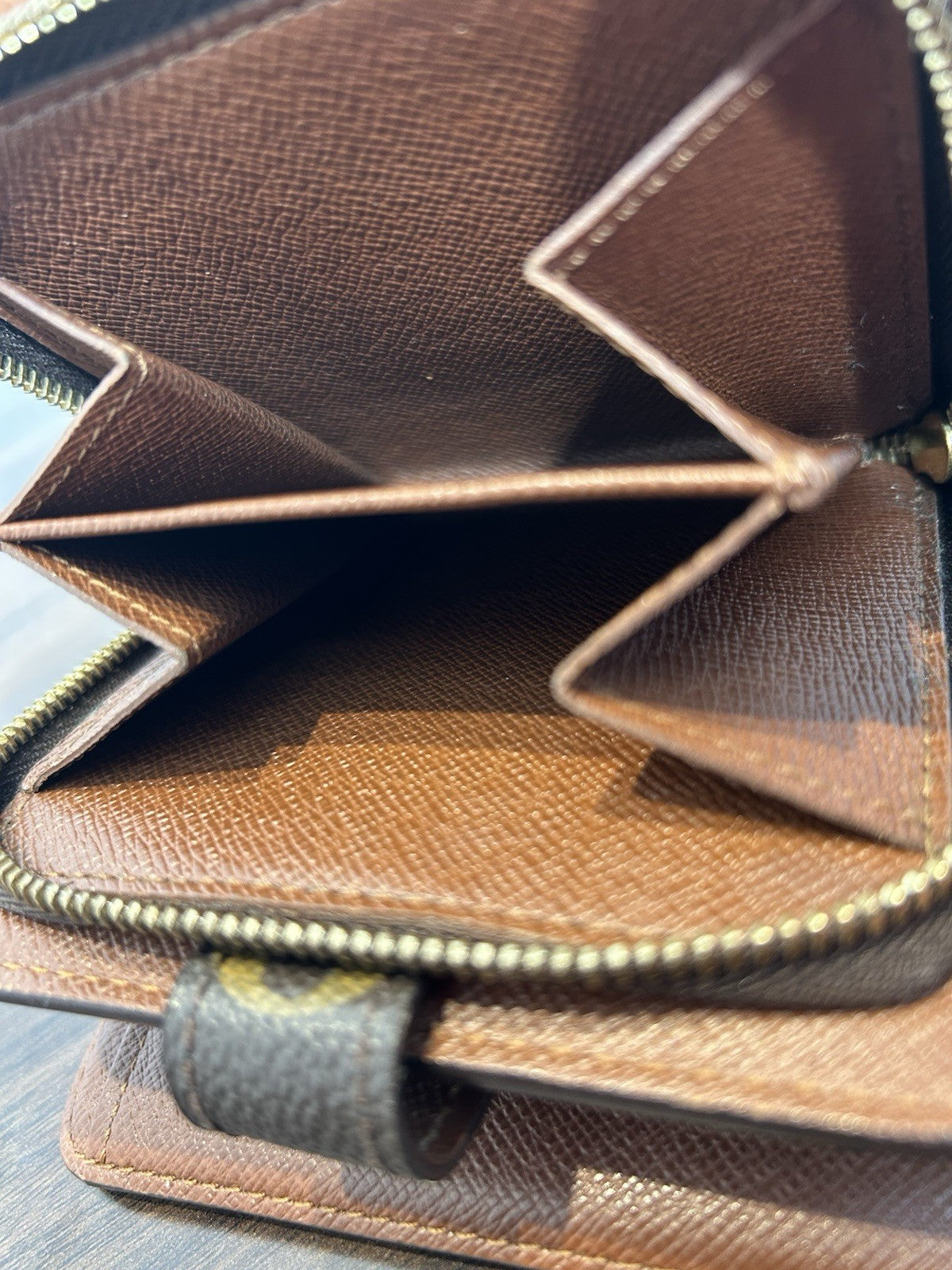Louis Vuitton Monogram Canvas Compact Wallet