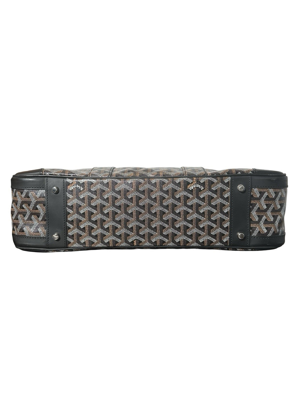Goyard Goyardine Ambassade MM Briefcase Black