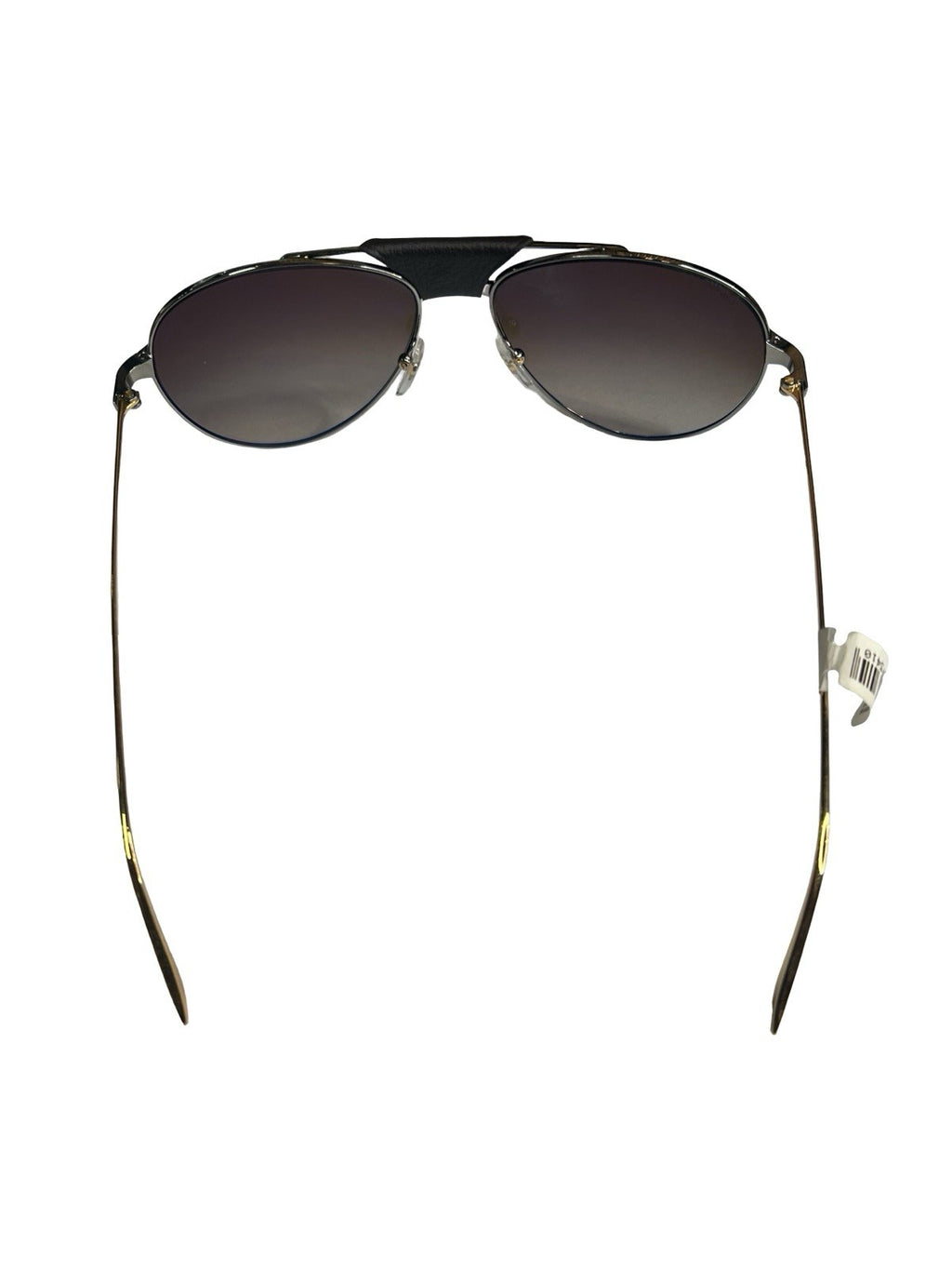 Cartier De Santos Aviator Brown Gradient Lens Gold Tone Hardware Size 135