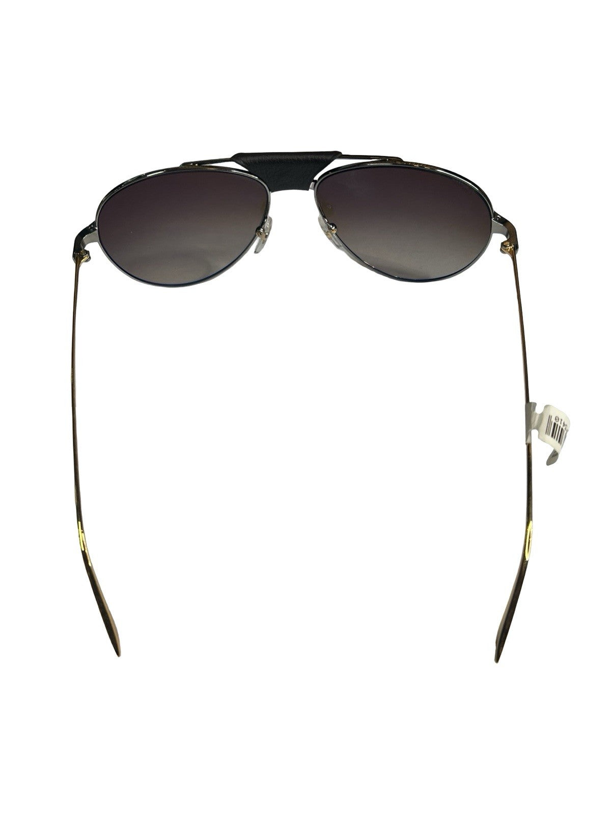 Cartier De Santos Aviator Brown Gradient Lens Gold Tone Hardware Size 135