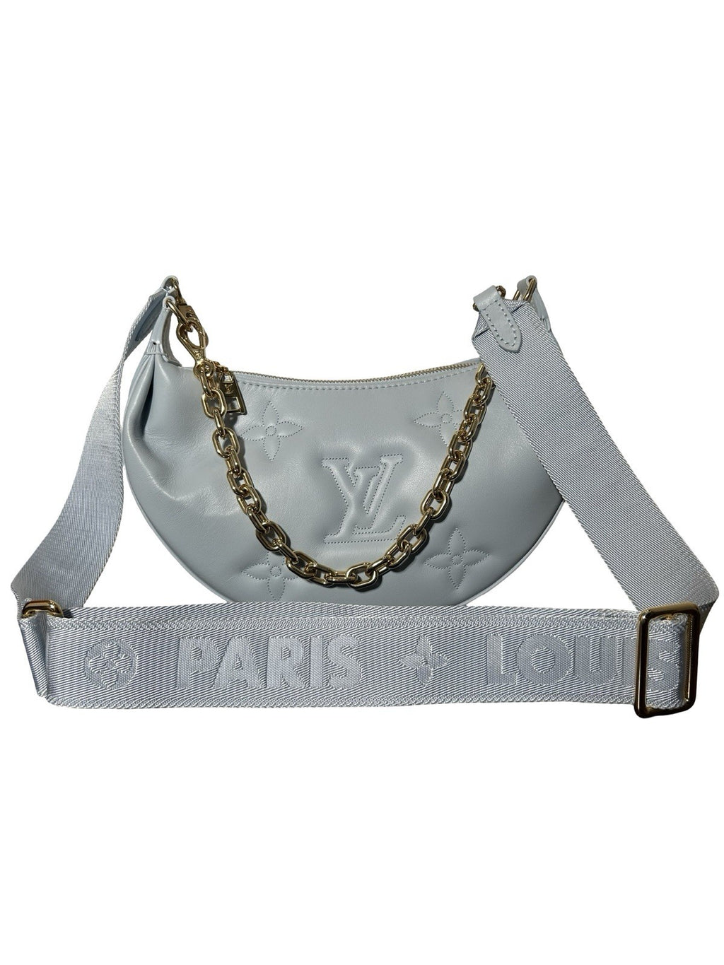 Louis Vuitton Over The Moon Bag Bubblegram Leather shoulder bag