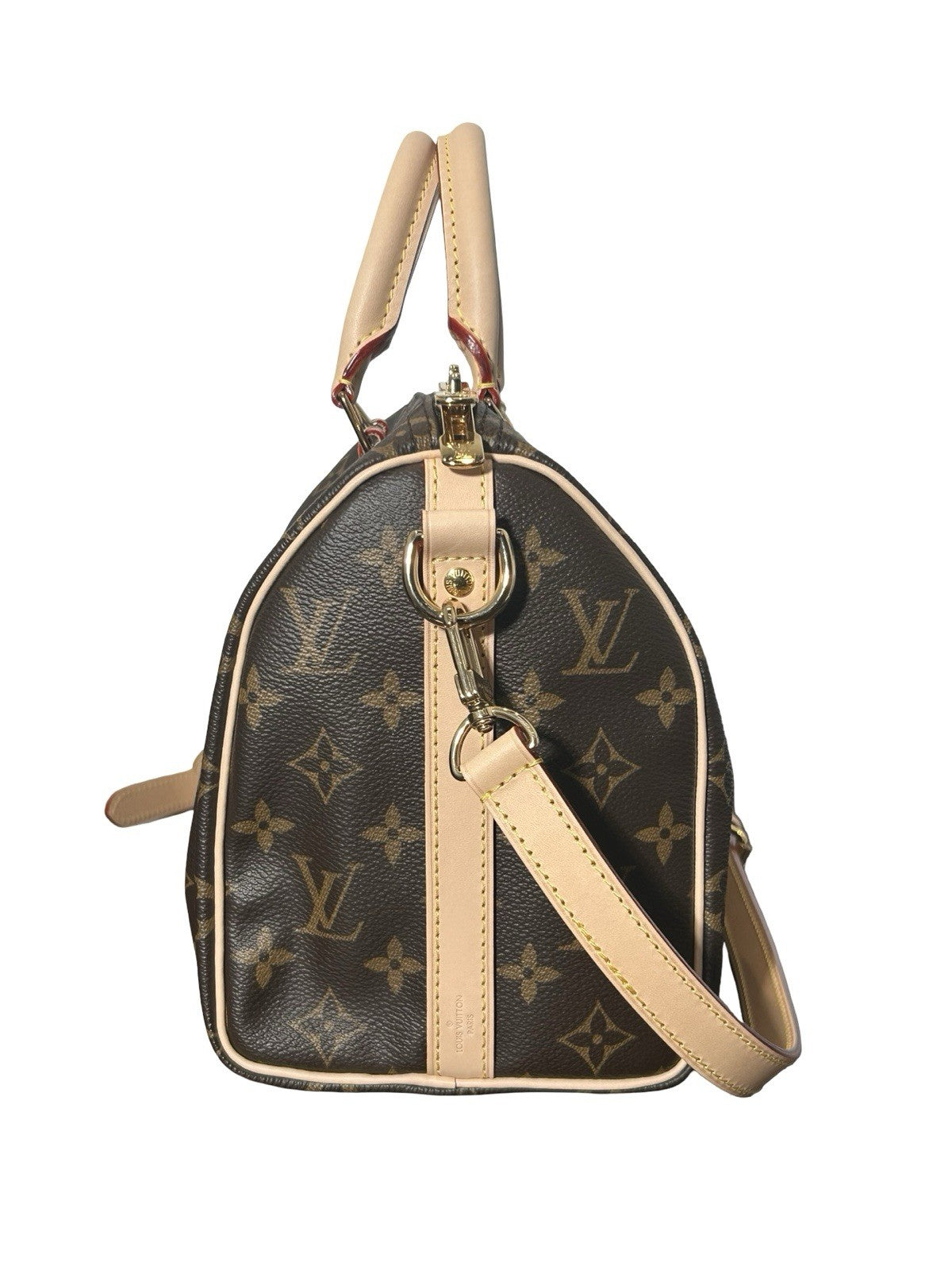 LOUIS VUITTON Monogram Canvas Speedy Bandouliere 25 Bag