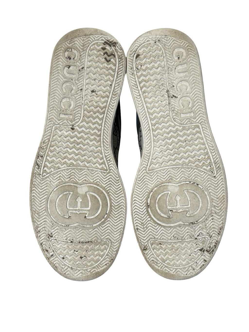 Gucci platform loafers - GG Supreme blue fashion sneakers