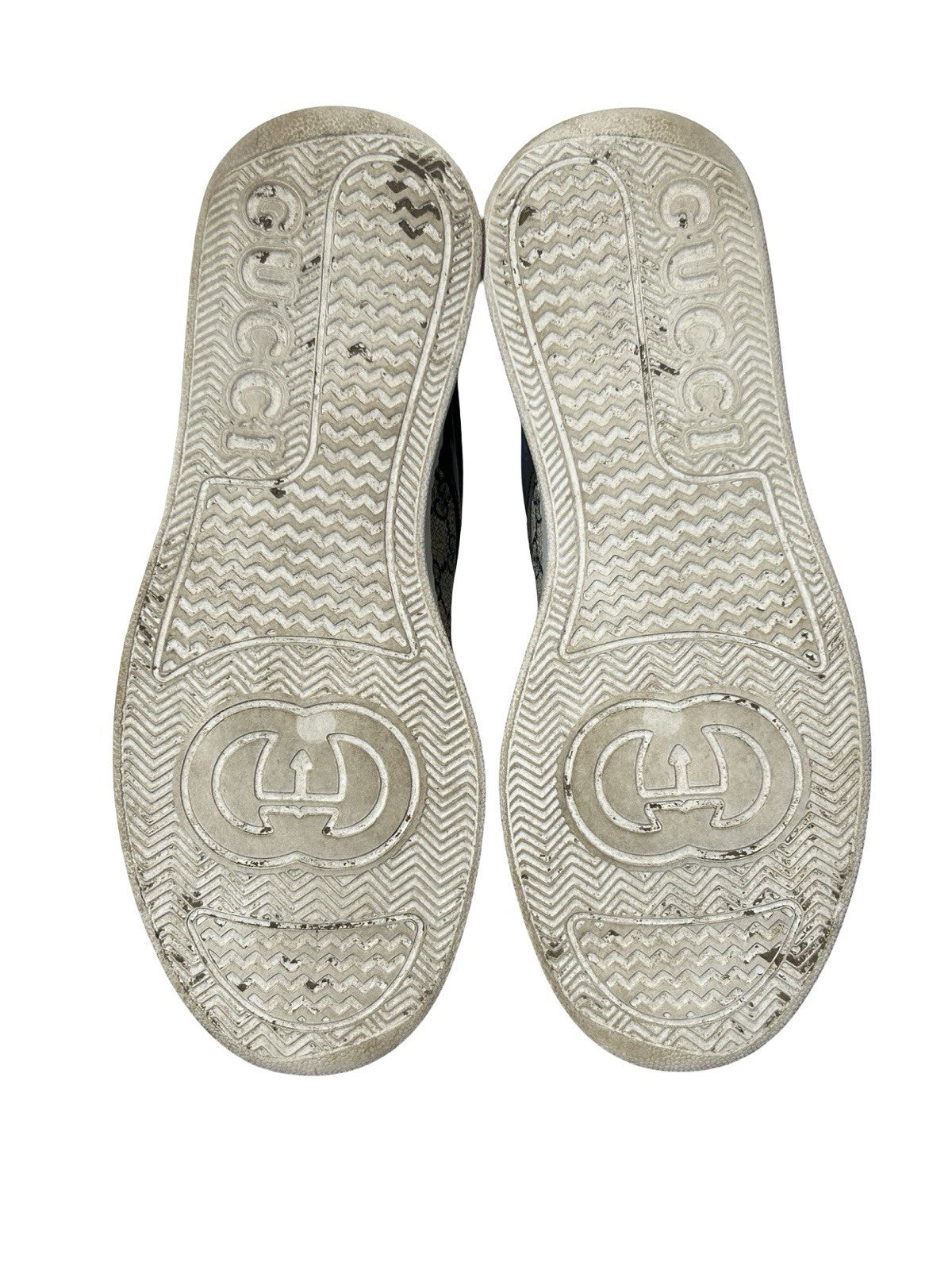 Gucci platform loafers - GG Supreme blue fashion sneakers